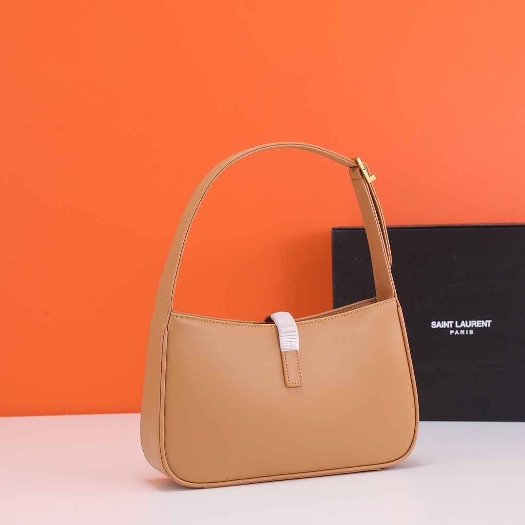 yves saint laurent beige shoulder bag 24.5x16x6 cm - Image 7