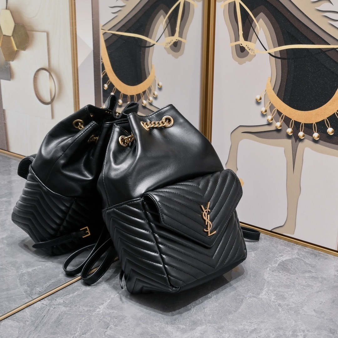 yves saint laurent black bucket bag - 22×29×15cm - Image 7