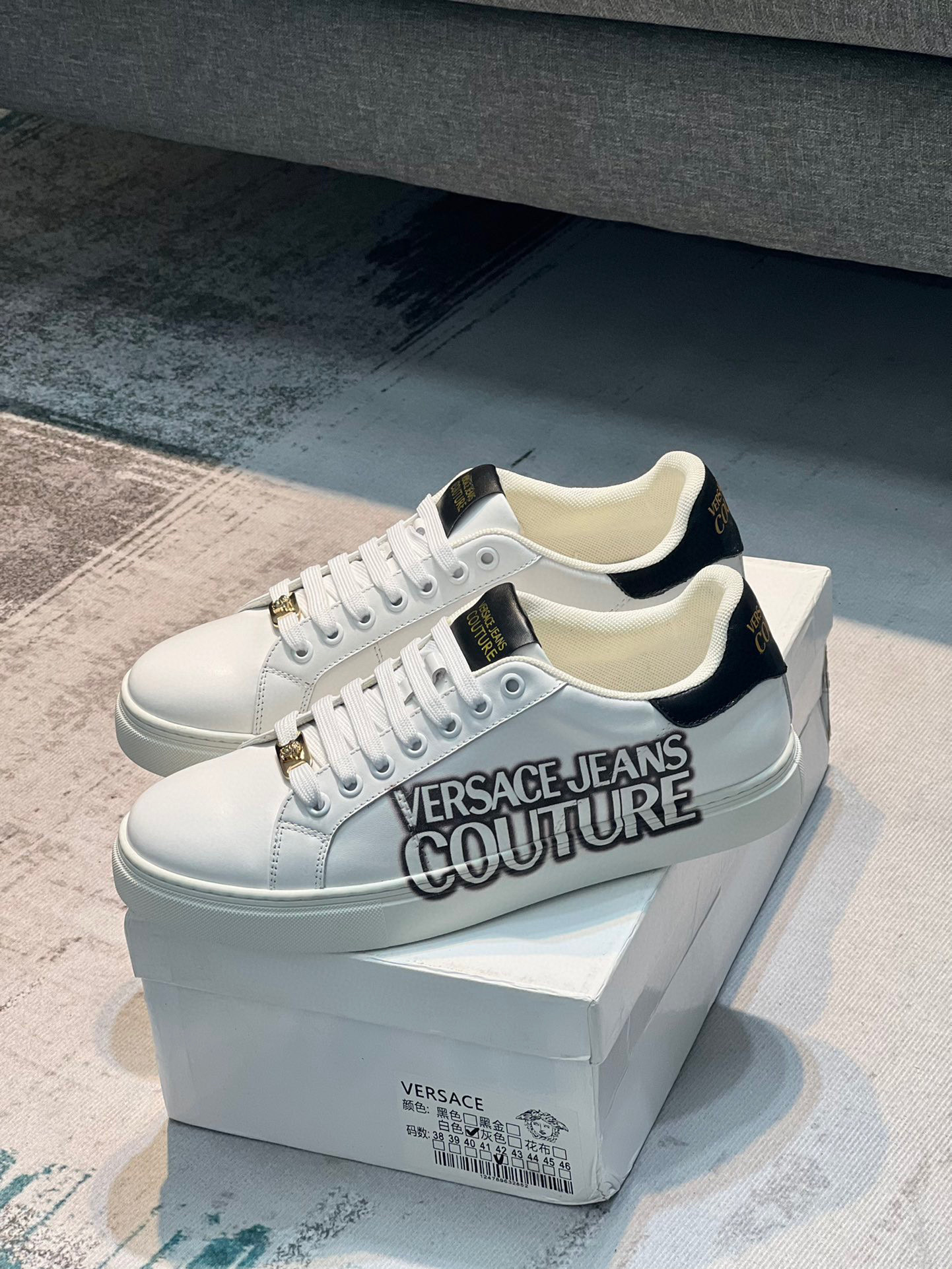 versace jeans couture casual shoes - sizes 38-44