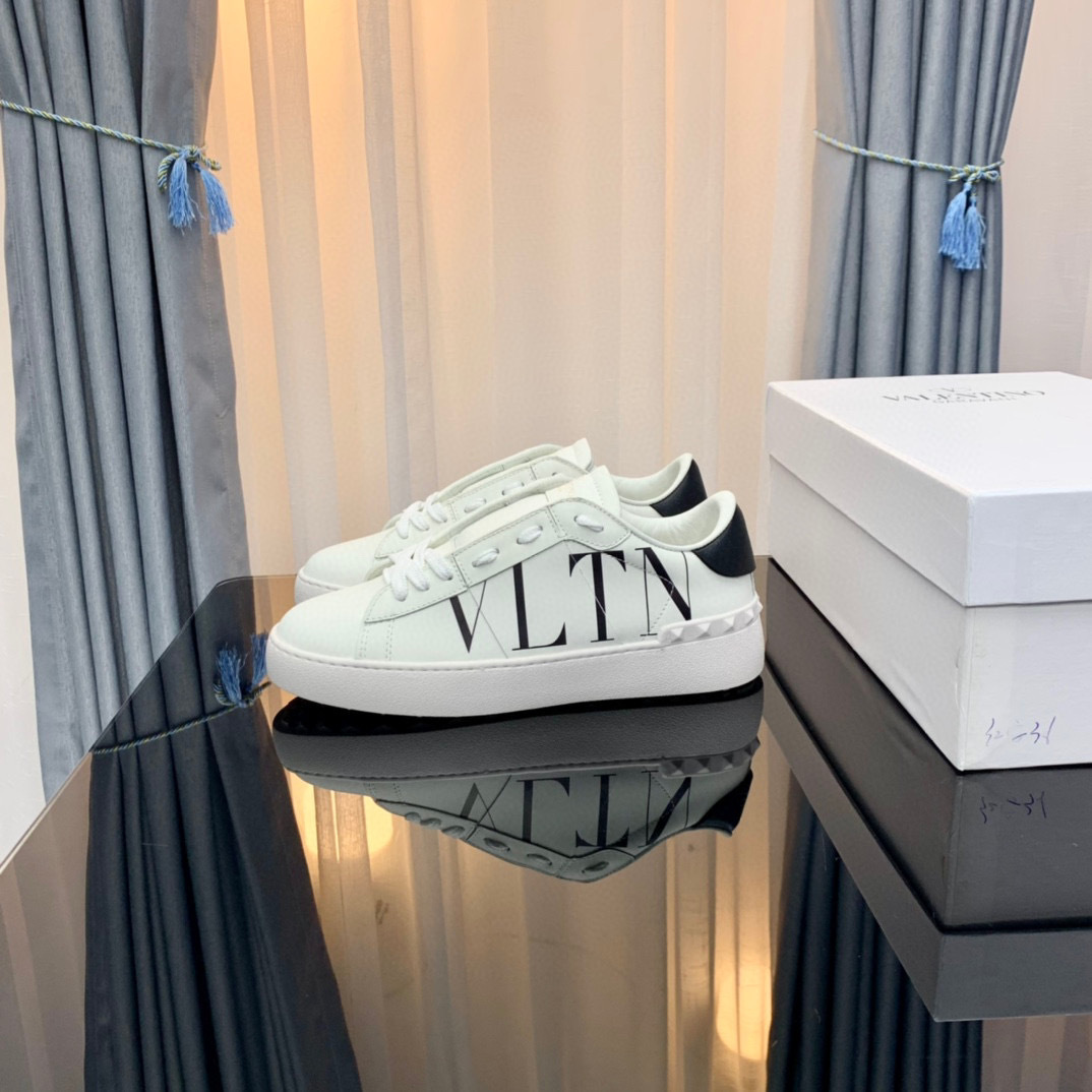 valentino white sneakers for couples - sizes 35-44 - Image 7