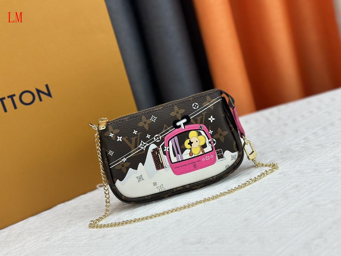 louis vuitton 15.5x10.5x4 monogram bag with floral design