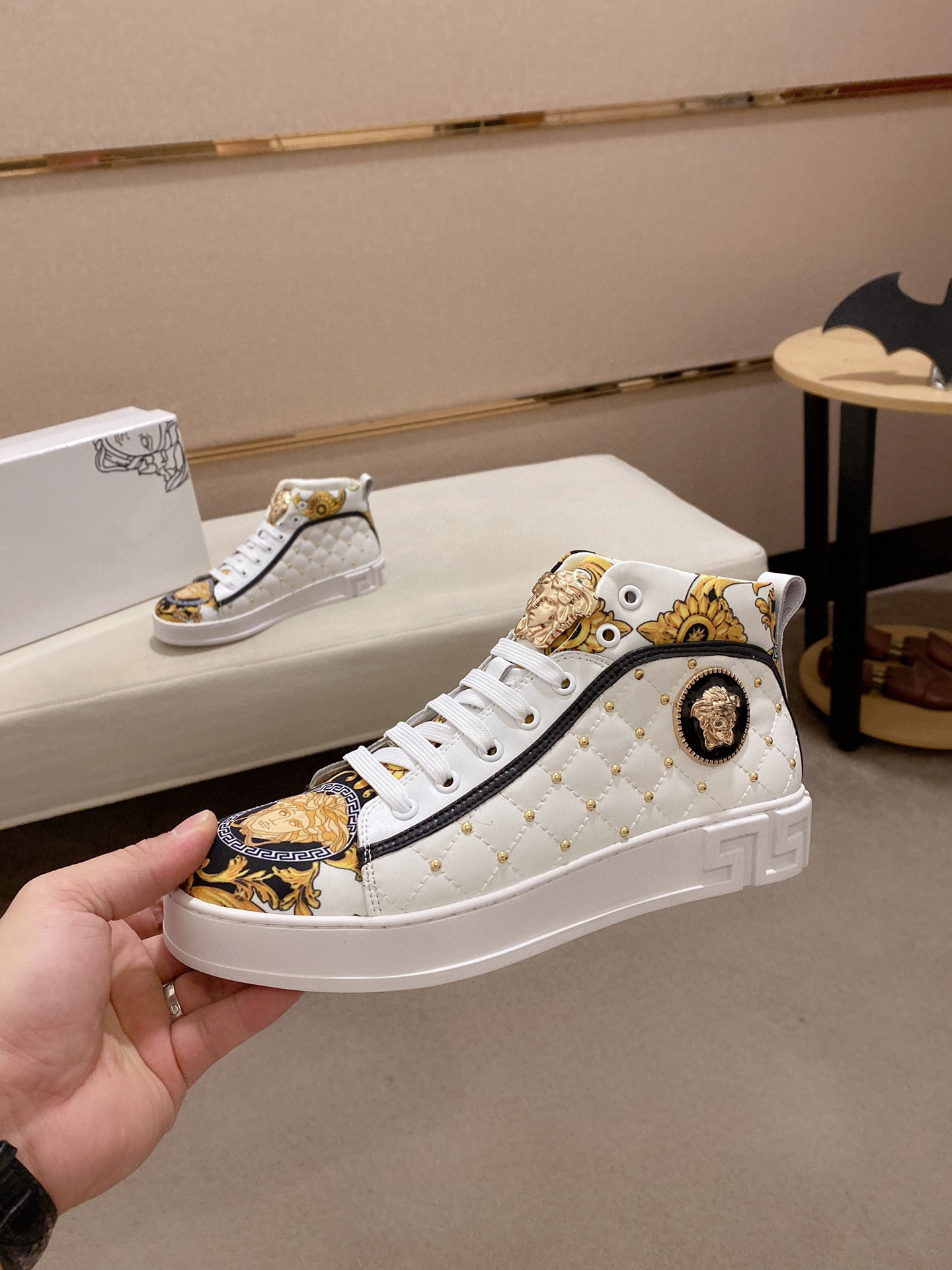 versace high-top sneakers - size 38-44 - Image 7