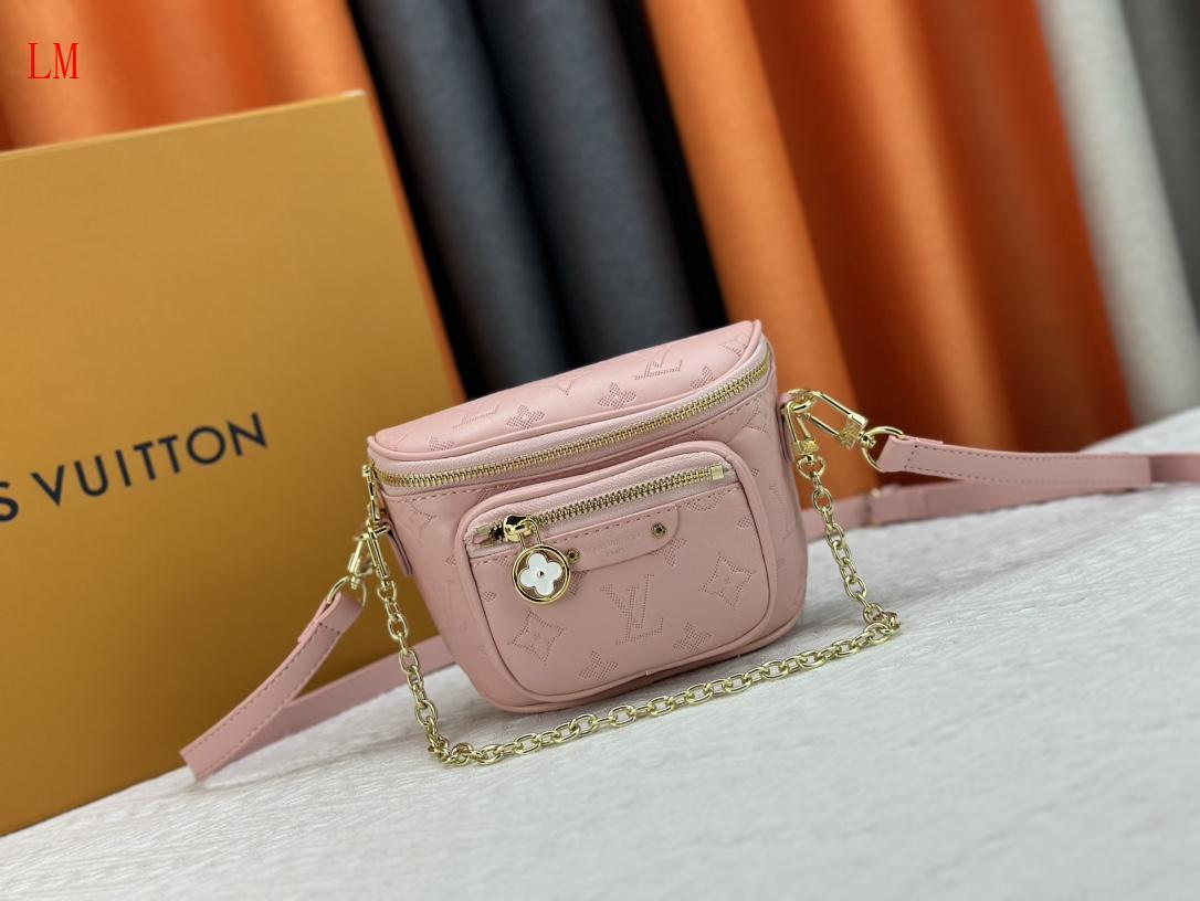 louis vuitton pink crossbody bag 17x12x9.5 cm