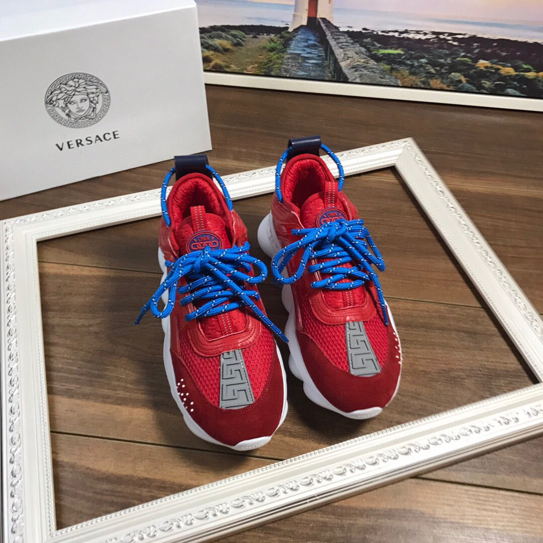 versace red dad sneakers - sizes 35-44 - Image 8