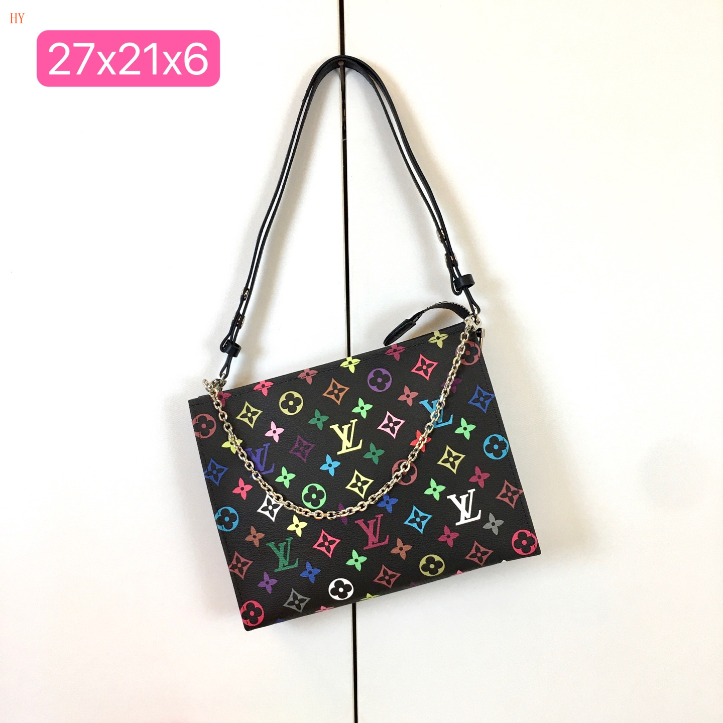 louis vuitton monogram multi-color bag 27x21x6 cm - Image 8