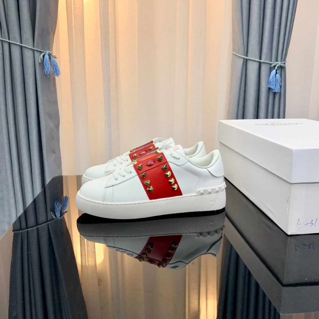 valentino couples sneakers 35-44 with studded design - Image 8