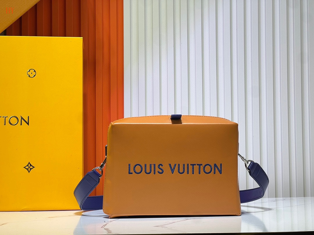 louis vuitton orange bag 23x16.5x7 cm