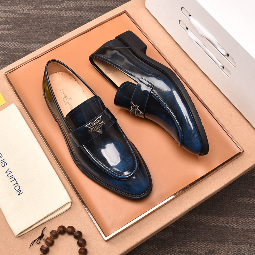 louis vuitton leather shoes size 38-44 - Image 8