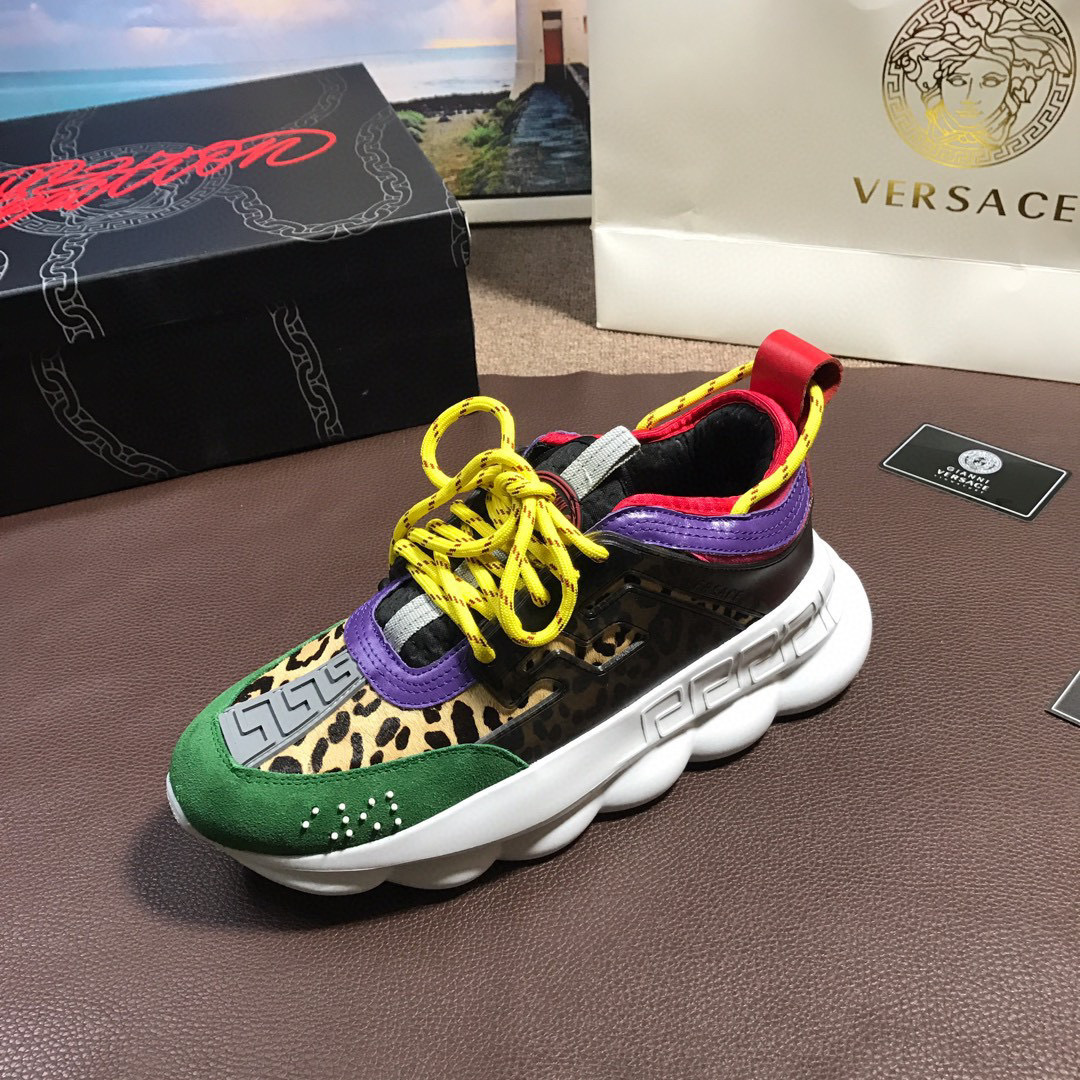 versace unisex dad sneakers 35-44 - colorful design - Image 8