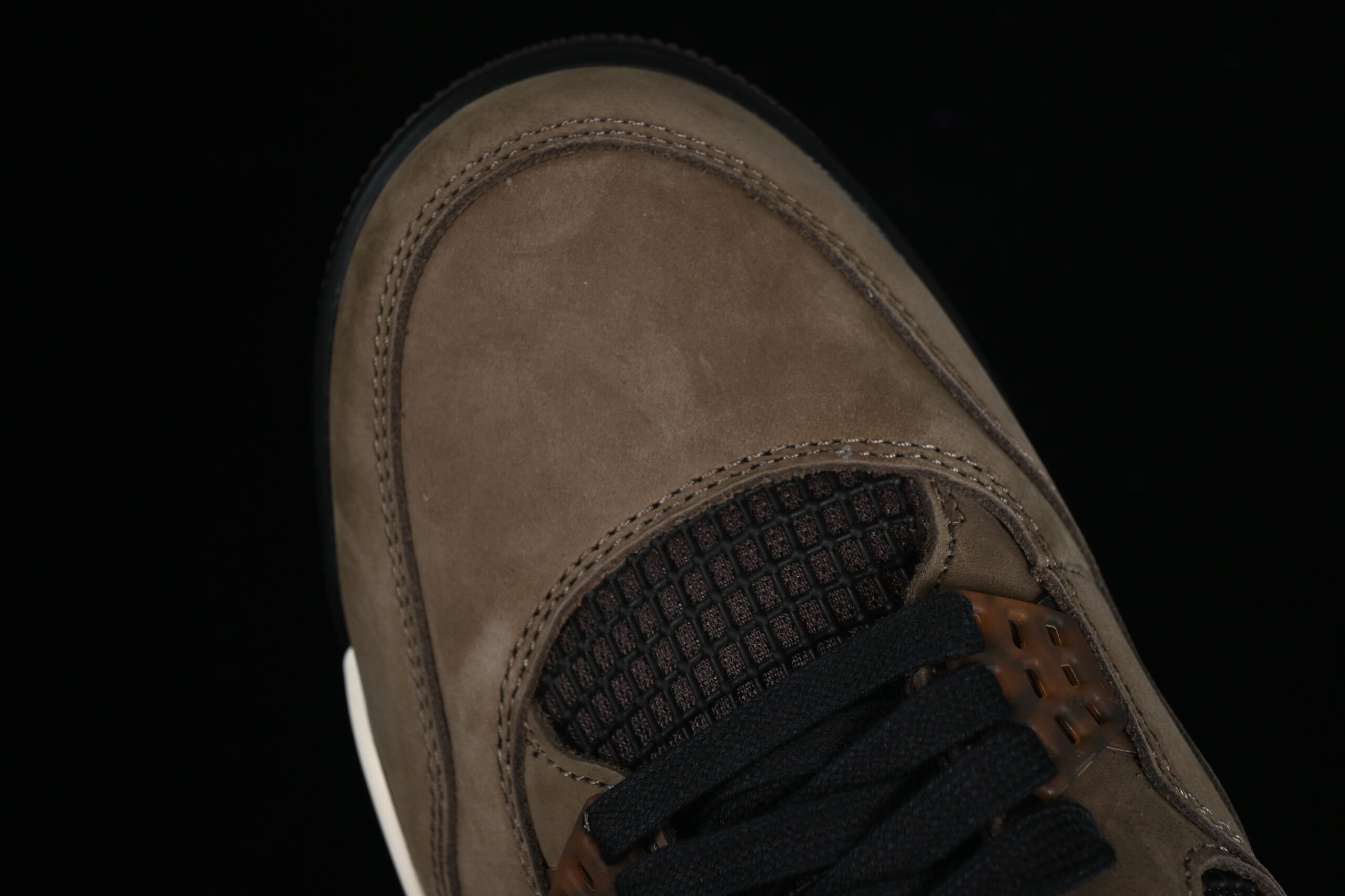 air jordan 4 retro aj4 ts suede brown - gx version - Image 8