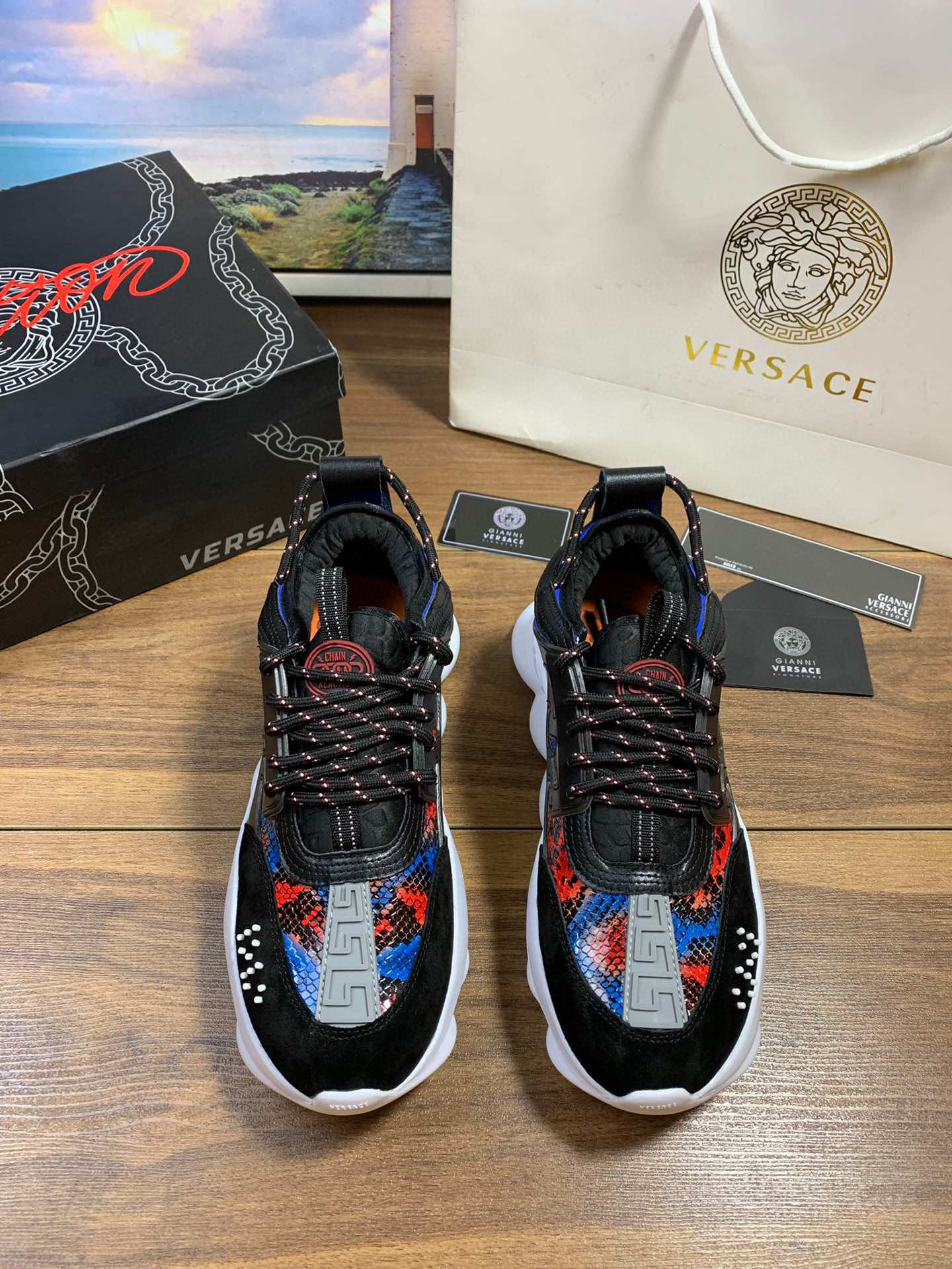 versace unisex dad sneakers 35-44 - Image 8