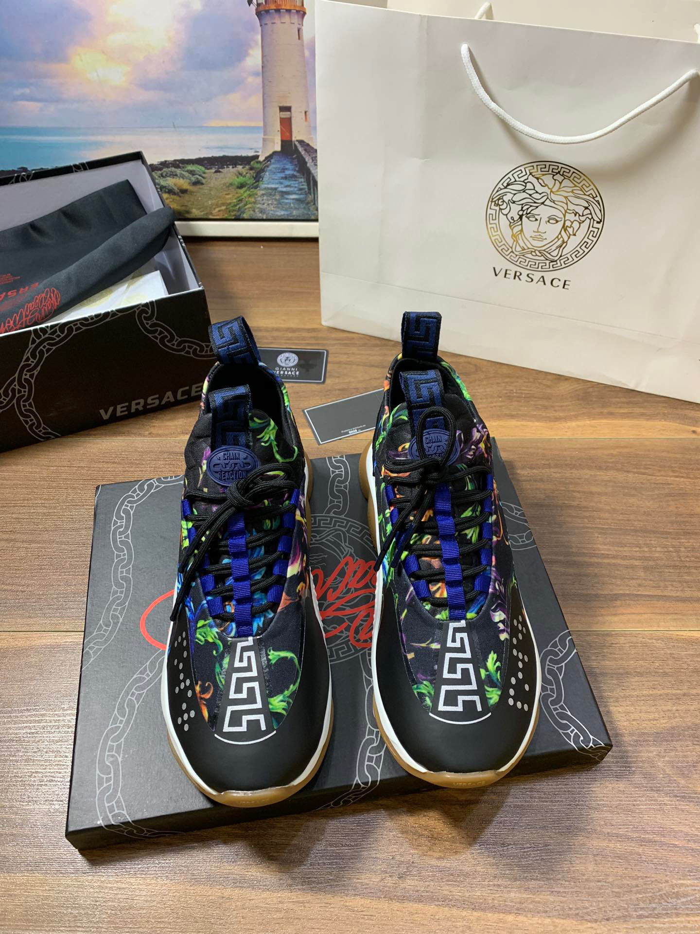 versace unisex dad sneakers 35-44 - Image 8