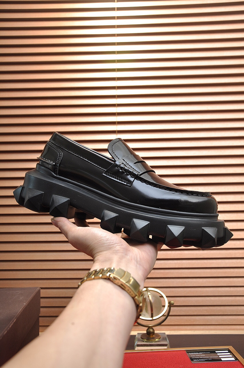 valentino black leather shoes size 38-44 - Image 8