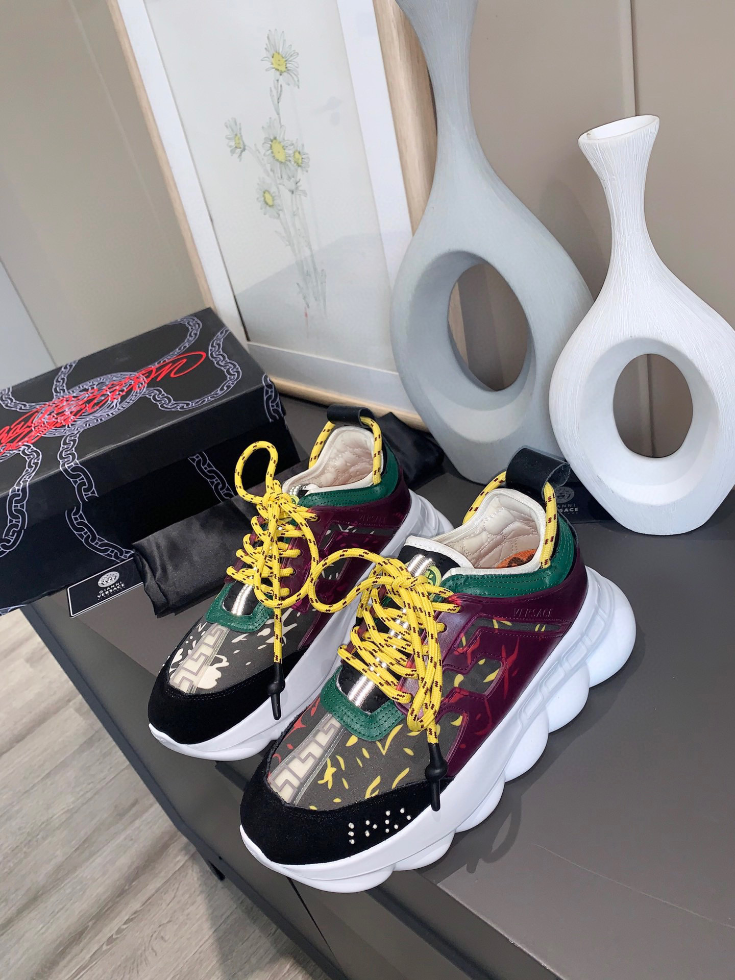 versace couples dad sneakers 35-44