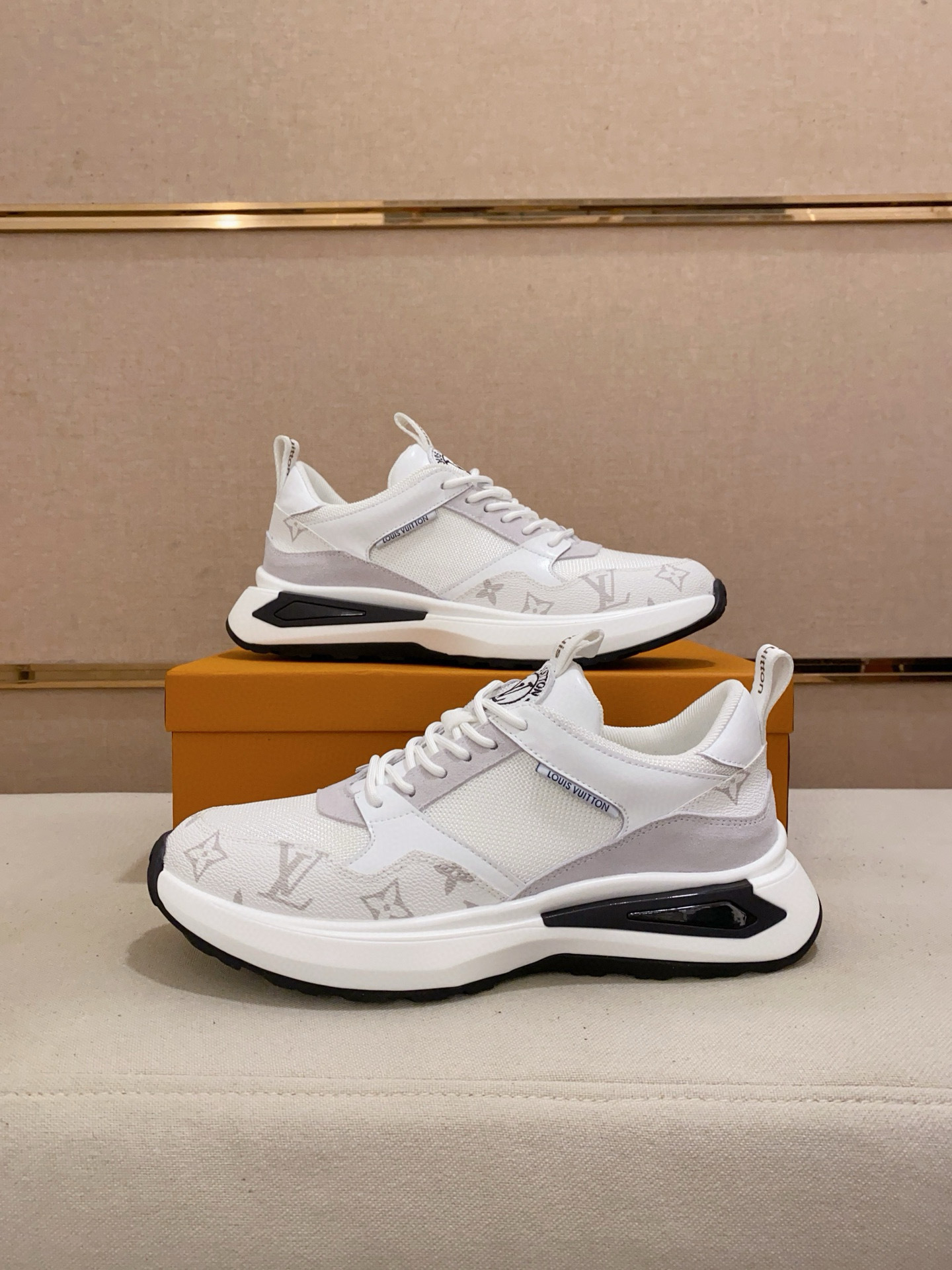 louis vuitton l casual shoes 38/44 - white - Image 8