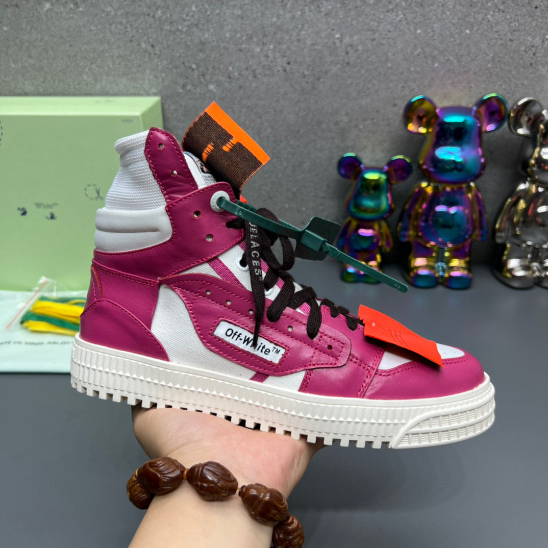 off-white couples sneakers 35-44 - pink/white - Image 8