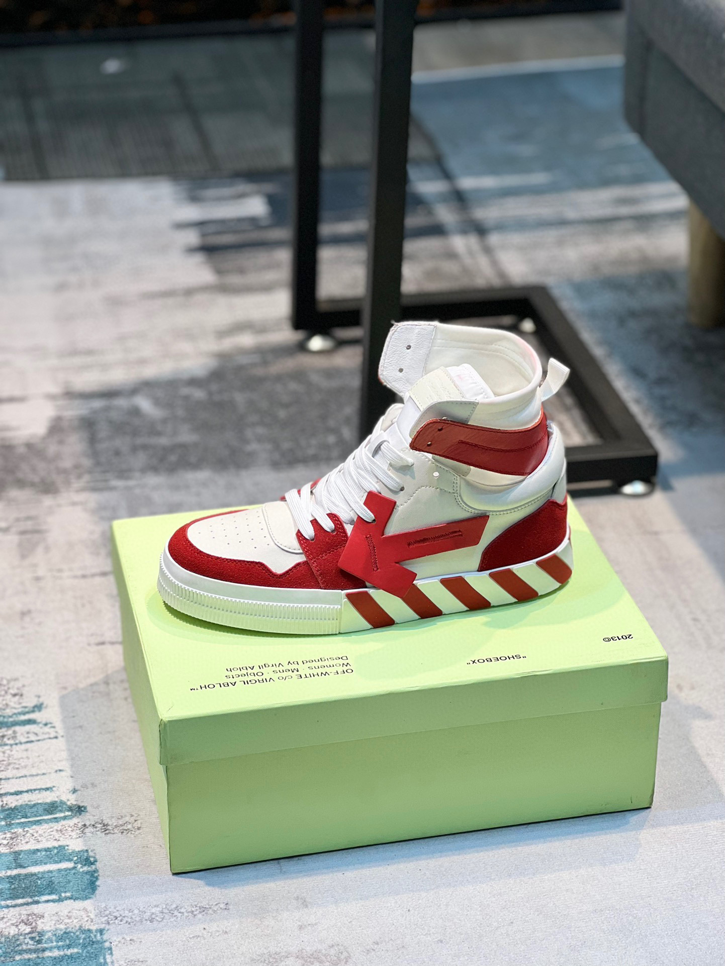 off-white high-top sneakers size 38-44