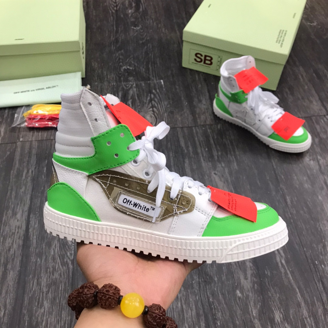 off-white high-top sneakers for couples, sizes 35-44 - Image 7