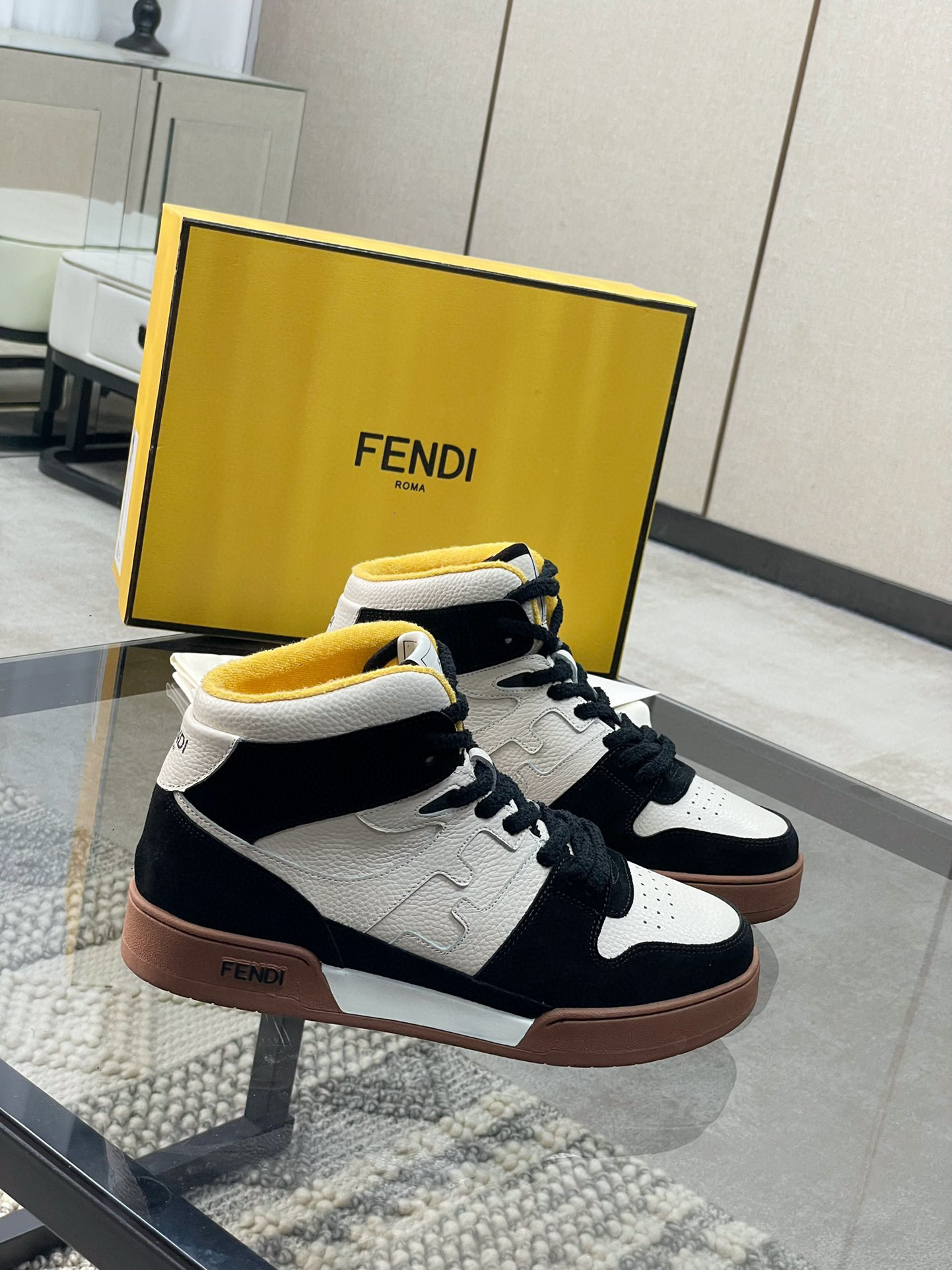 fendi high-top sneakers - size 38-44 - Image 8