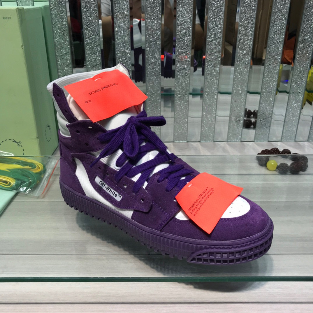 off-white couple boots 35-44 - purple - Image 8
