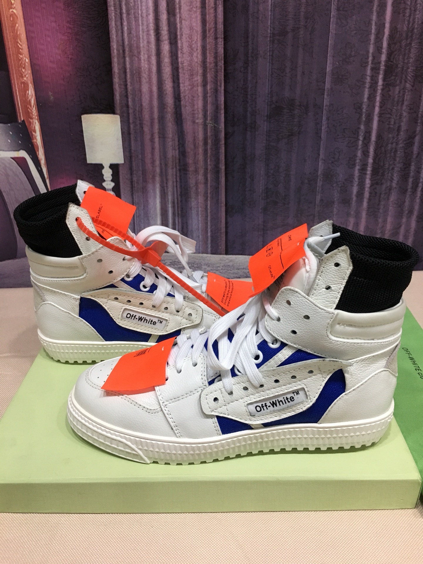 off-white high-top sneakers 35-44 - Image 8
