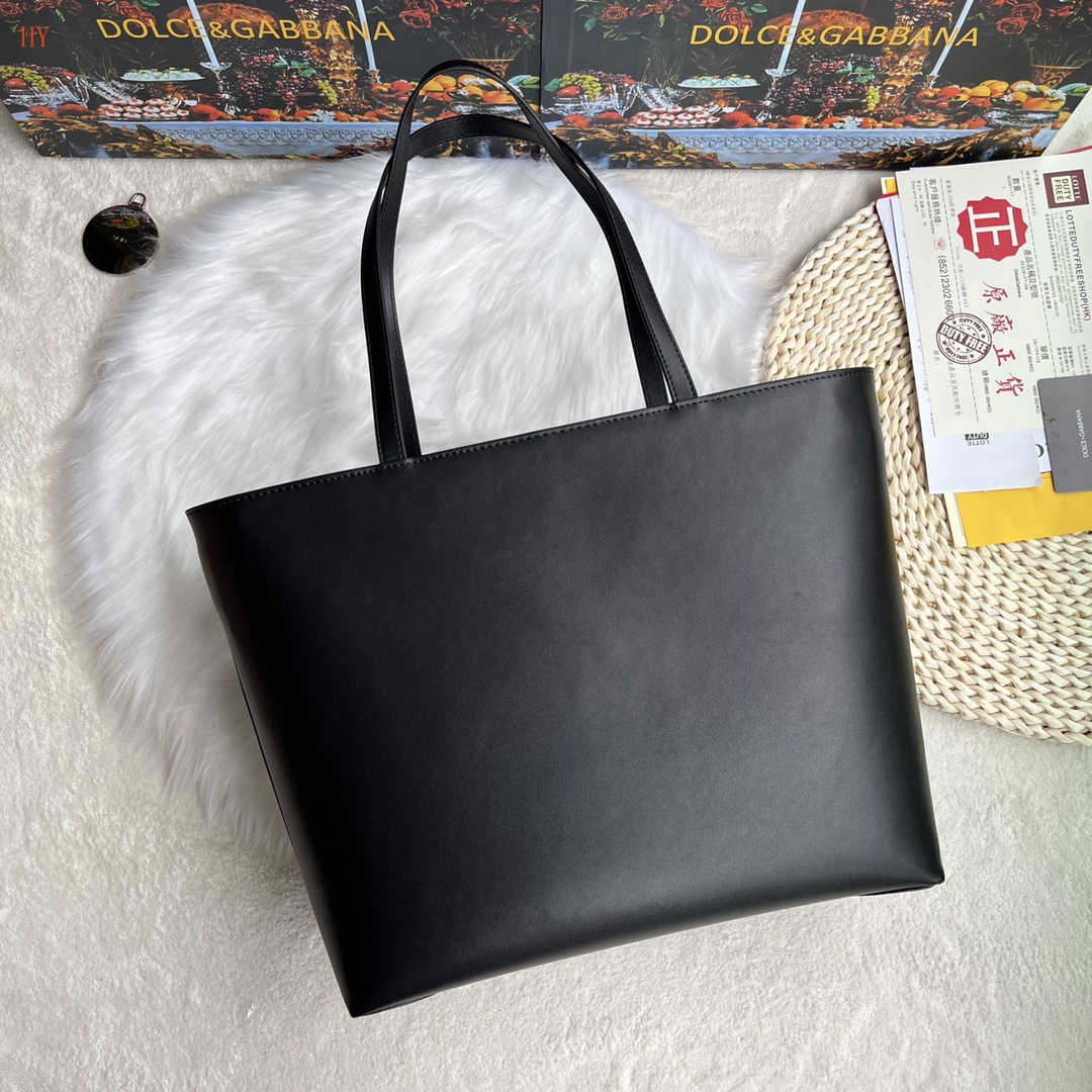 dolce & gabbana black logo tote bag 35x30x14 cm - Image 8