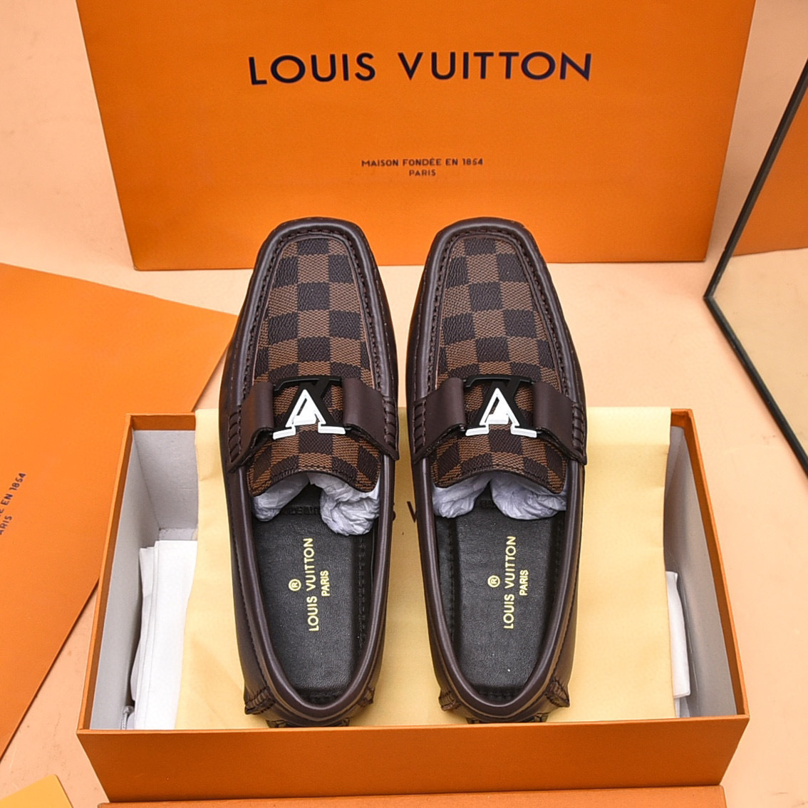 louis vuitton slip-on shoes, size 38-44 - Image 8
