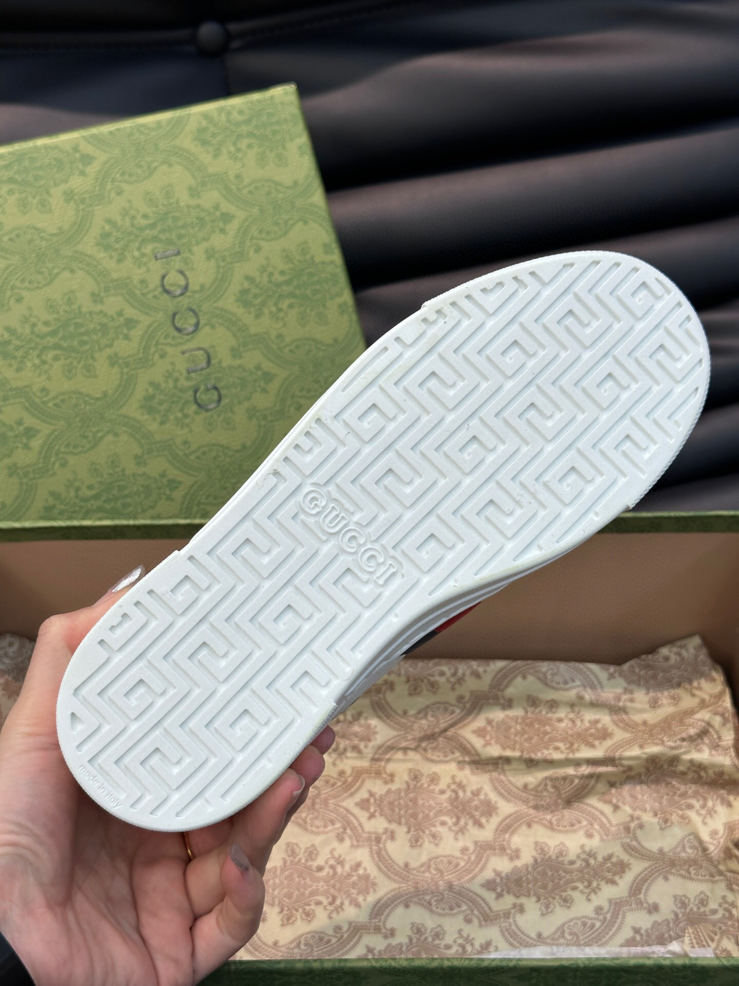 gucci ace sneakers for couples - sizes 35-44 - Image 8