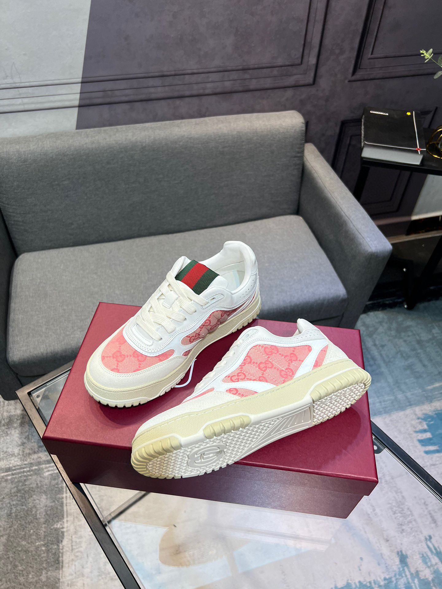 gucci g couples sneakers 35-44 8061310 - Image 8