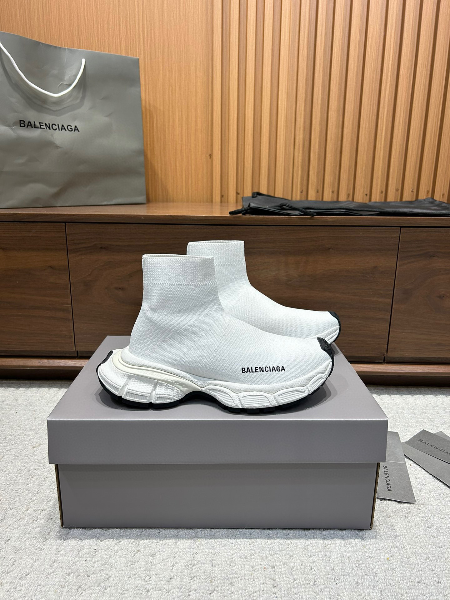 balenciaga couples' sneakers, size 35-44, white - Image 8