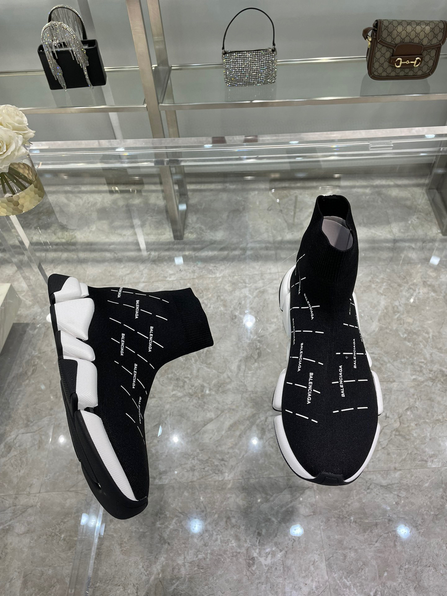 balenciaga sock sneakers - black, size 35-44 - Image 8