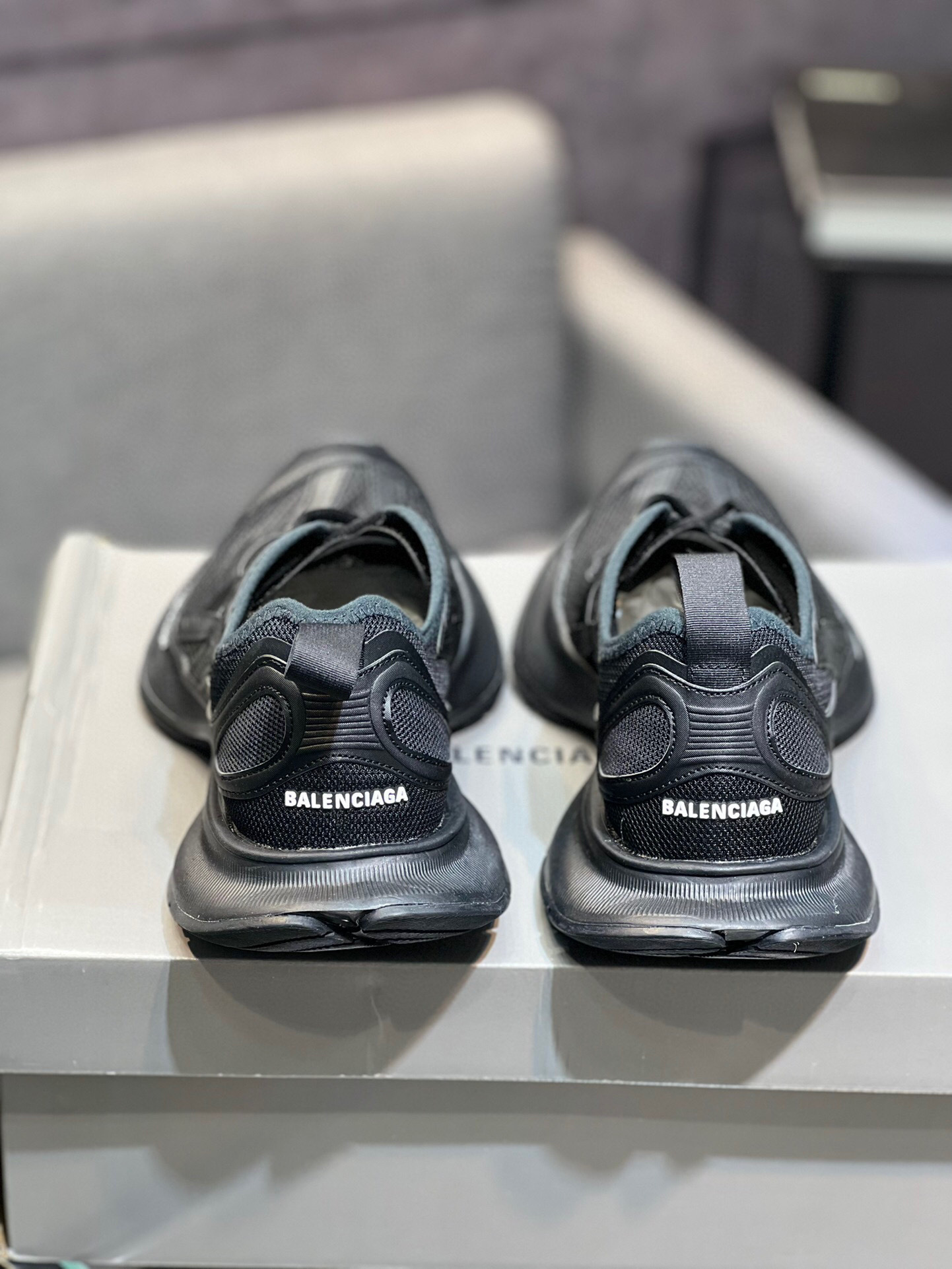 balenciaga unisex sneakers size 35-44 - black - Image 8
