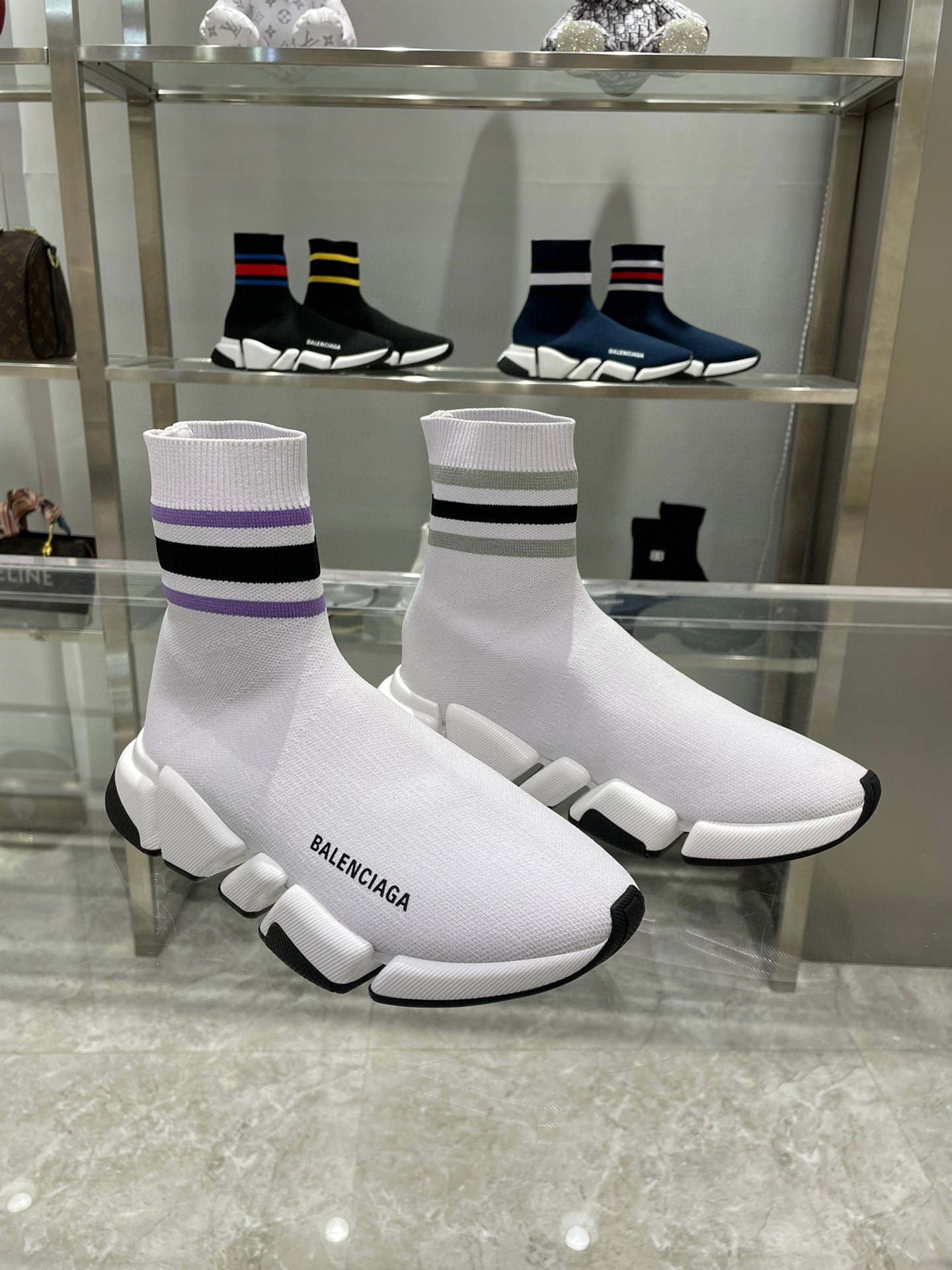 balenciaga couples sock sneakers 35-44 - Image 8