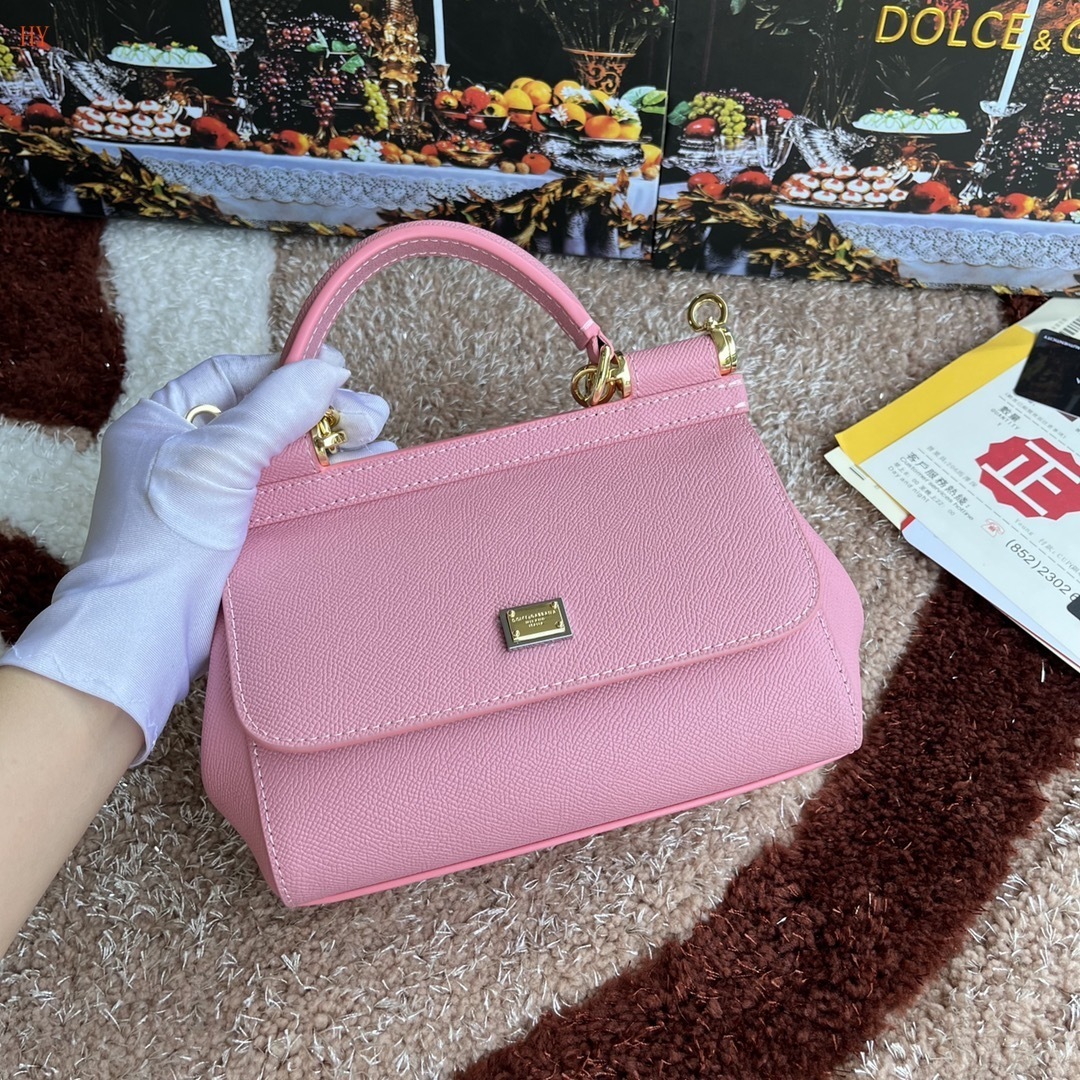dolce & gabbana pink handbag 20*17*7 cm - model 532003 - Image 8