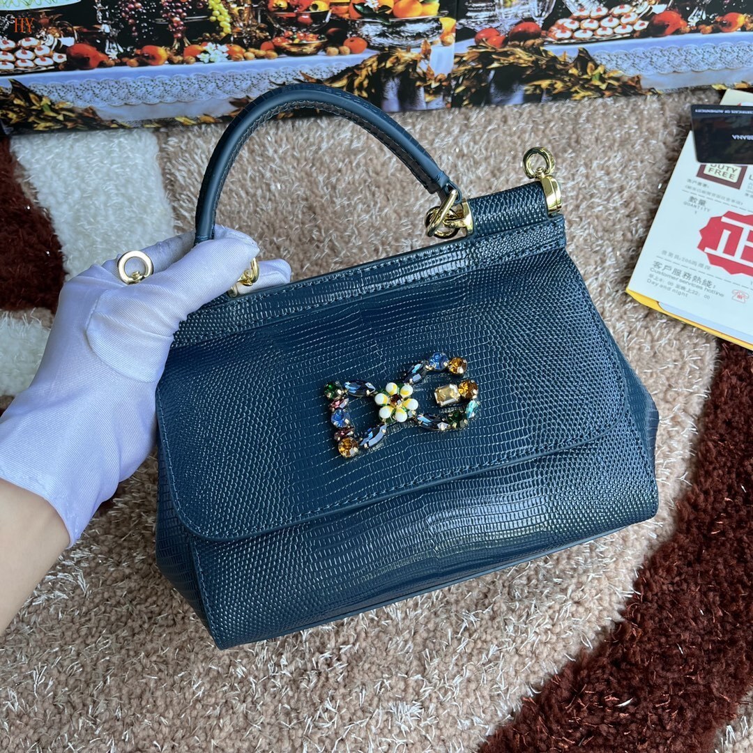 dolce & gabbana bow detail handbag - 20x17x7 cm - Image 8