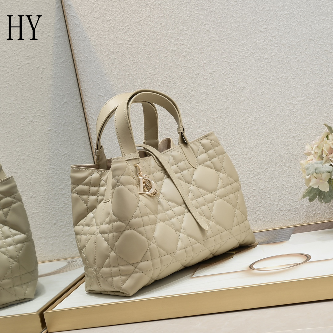 dior quilted handbag set - 28.5x19x21cm - Image 8