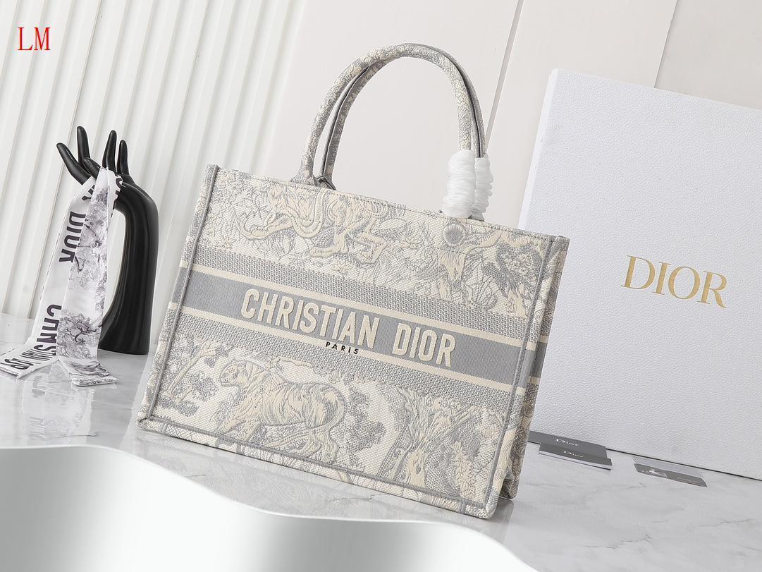 dior christian dior tote bag - 36 x 27.5 x 16.8 cm