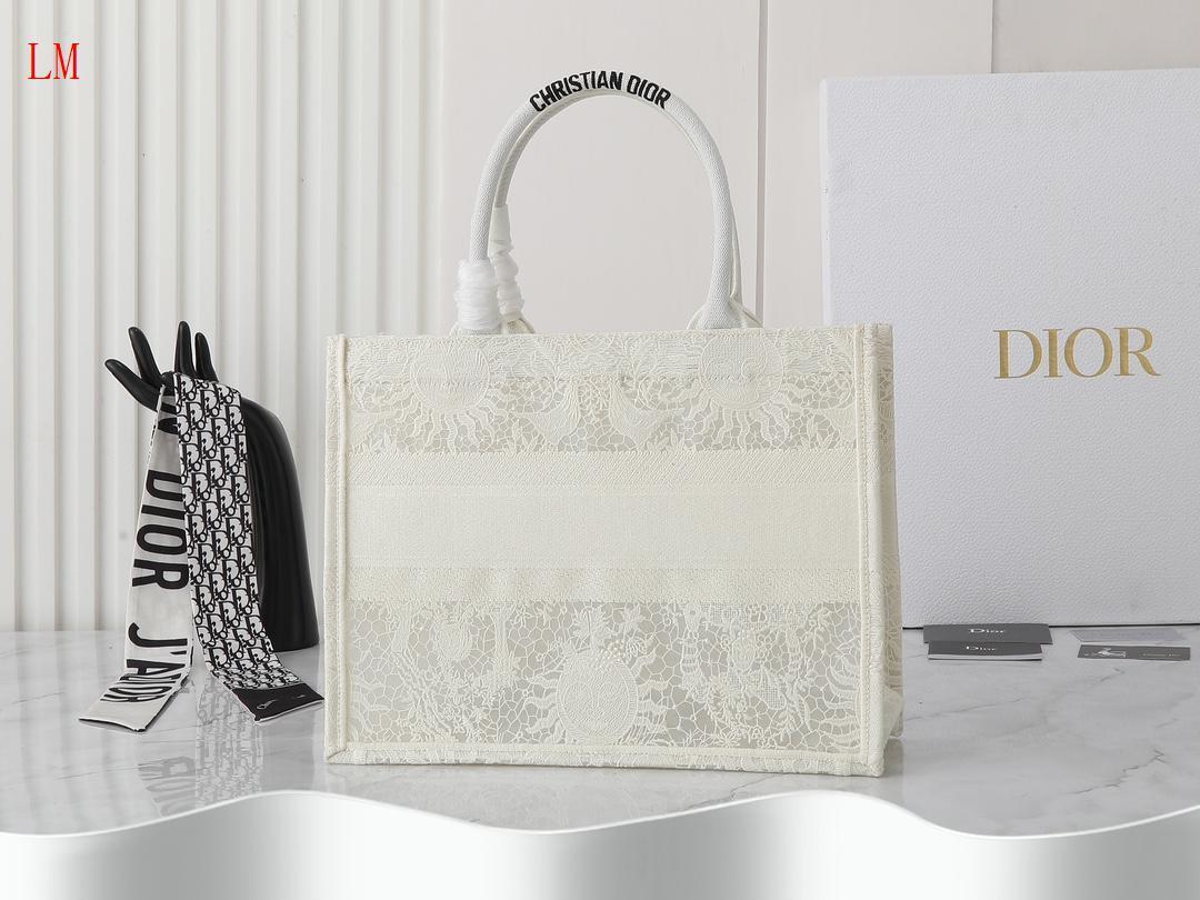 christian dior lace tote bag - 36x27.5x16.8 cm - Image 8