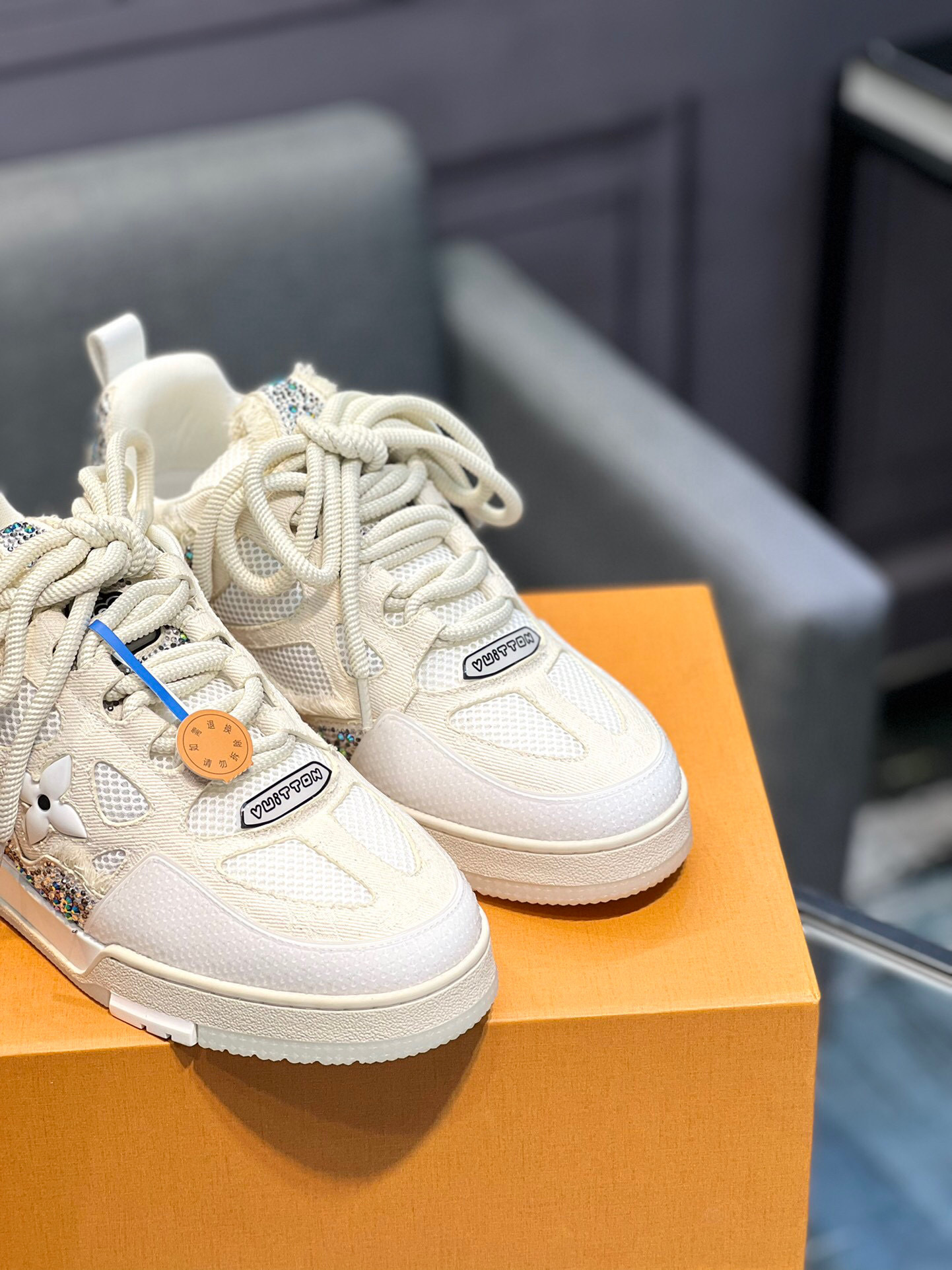 louis vuitton unisex sneakers 35-44 - Image 8
