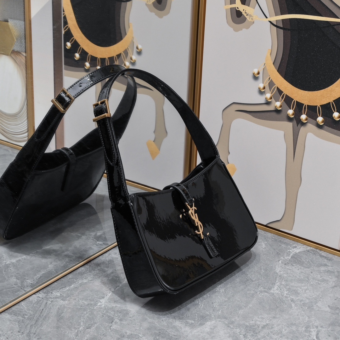 yves saint laurent black handbag 24.5x16x6cm - Image 8