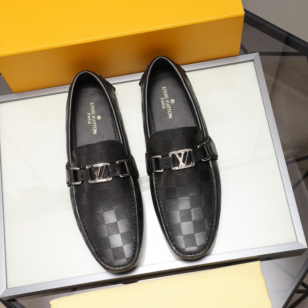 louis vuitton black moccasins size 38-44 - Image 8