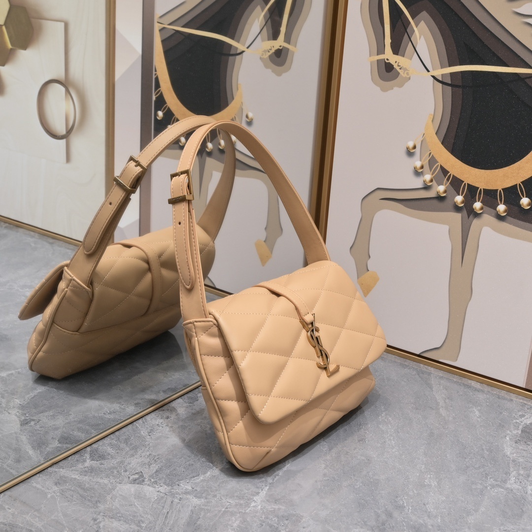 yves saint laurent quilted handbag - 24×18×5.5cm - Image 8