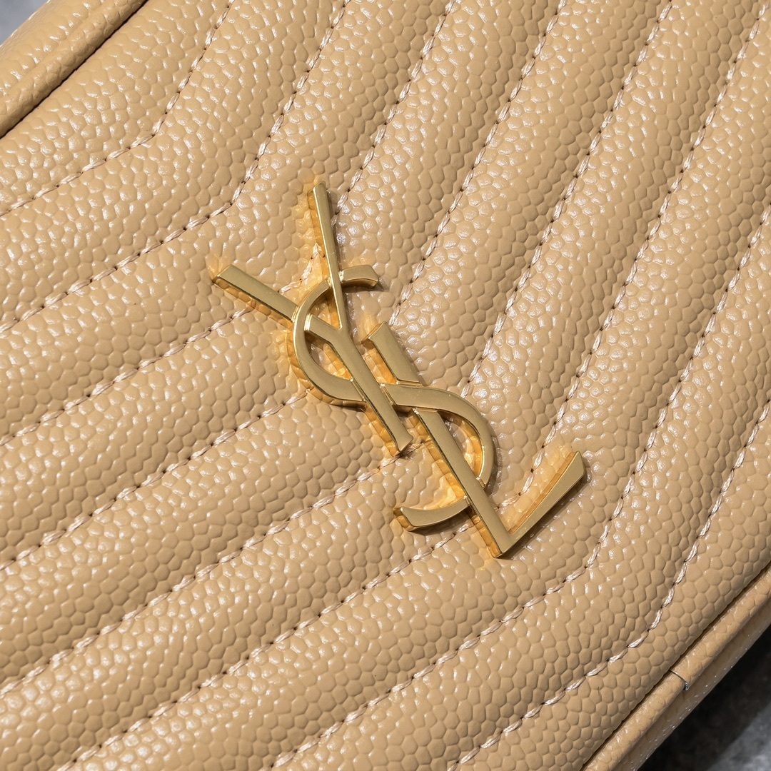 yves saint laurent quilted crossbody bag - 18×10×5cm - Image 8