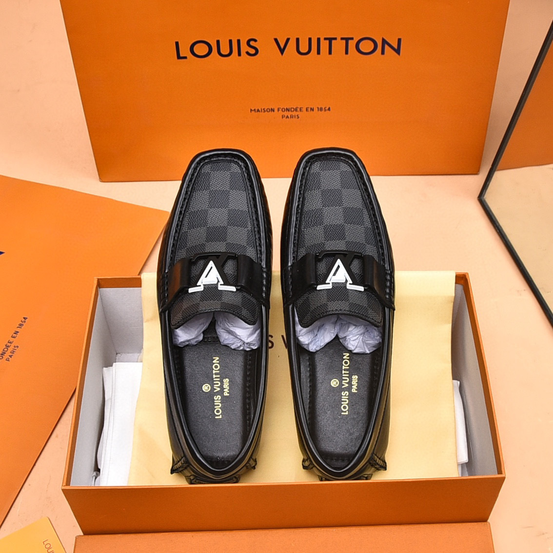 louis vuitton slip-on shoes size 38-44 - Image 8