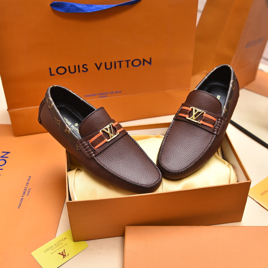 louis vuitton slip-on shoes, size 38-44 - Image 8