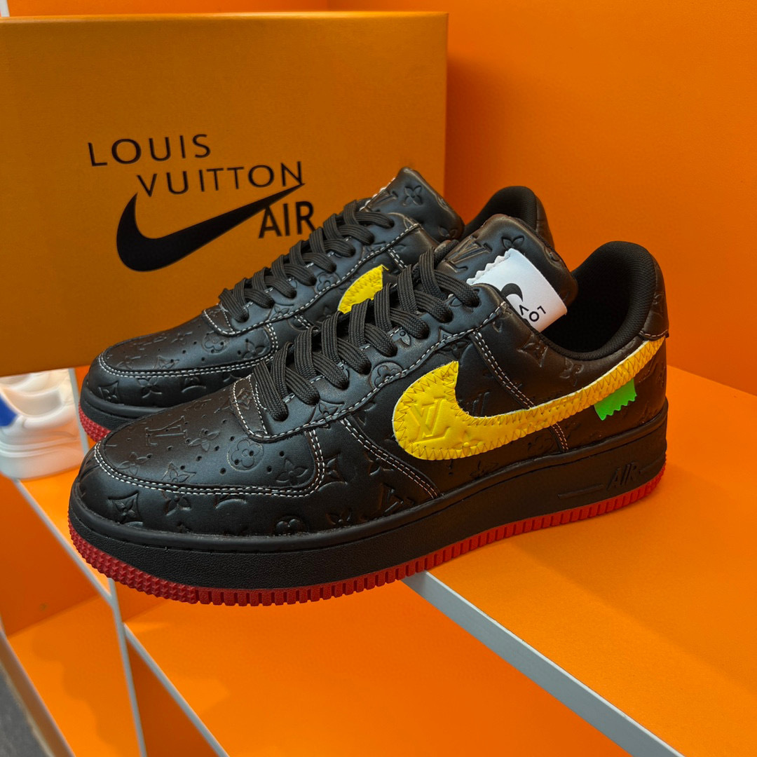 louis vuitton air sneakers 38-44 - black/yellow