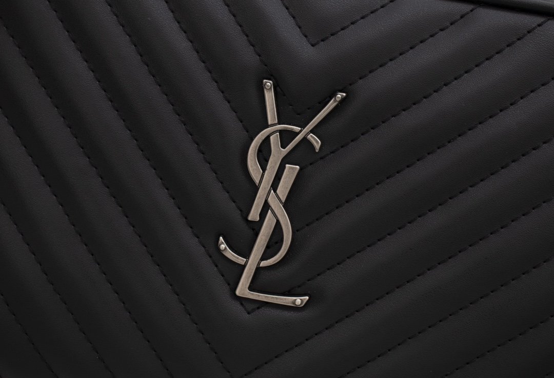 yves saint laurent black quilted crossbody bag 23x16x6 - Image 8