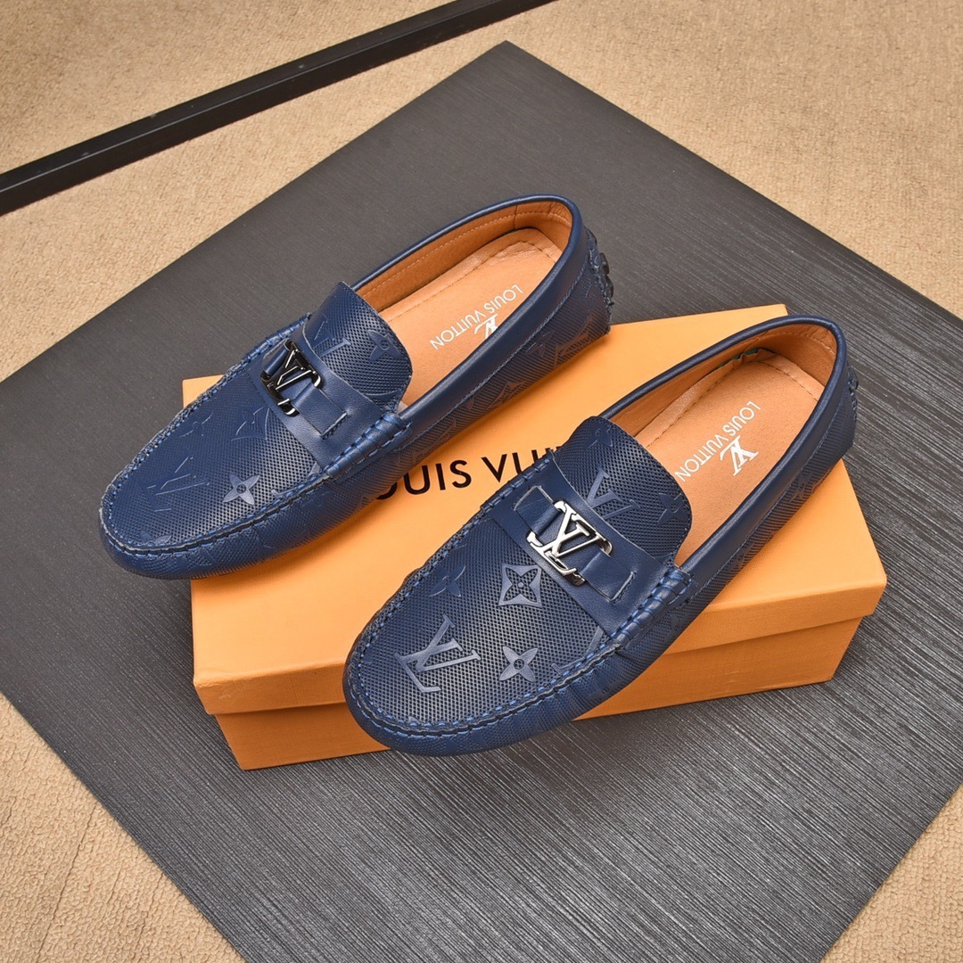 louis vuitton casual loafers size 38-44 - blue - Image 8