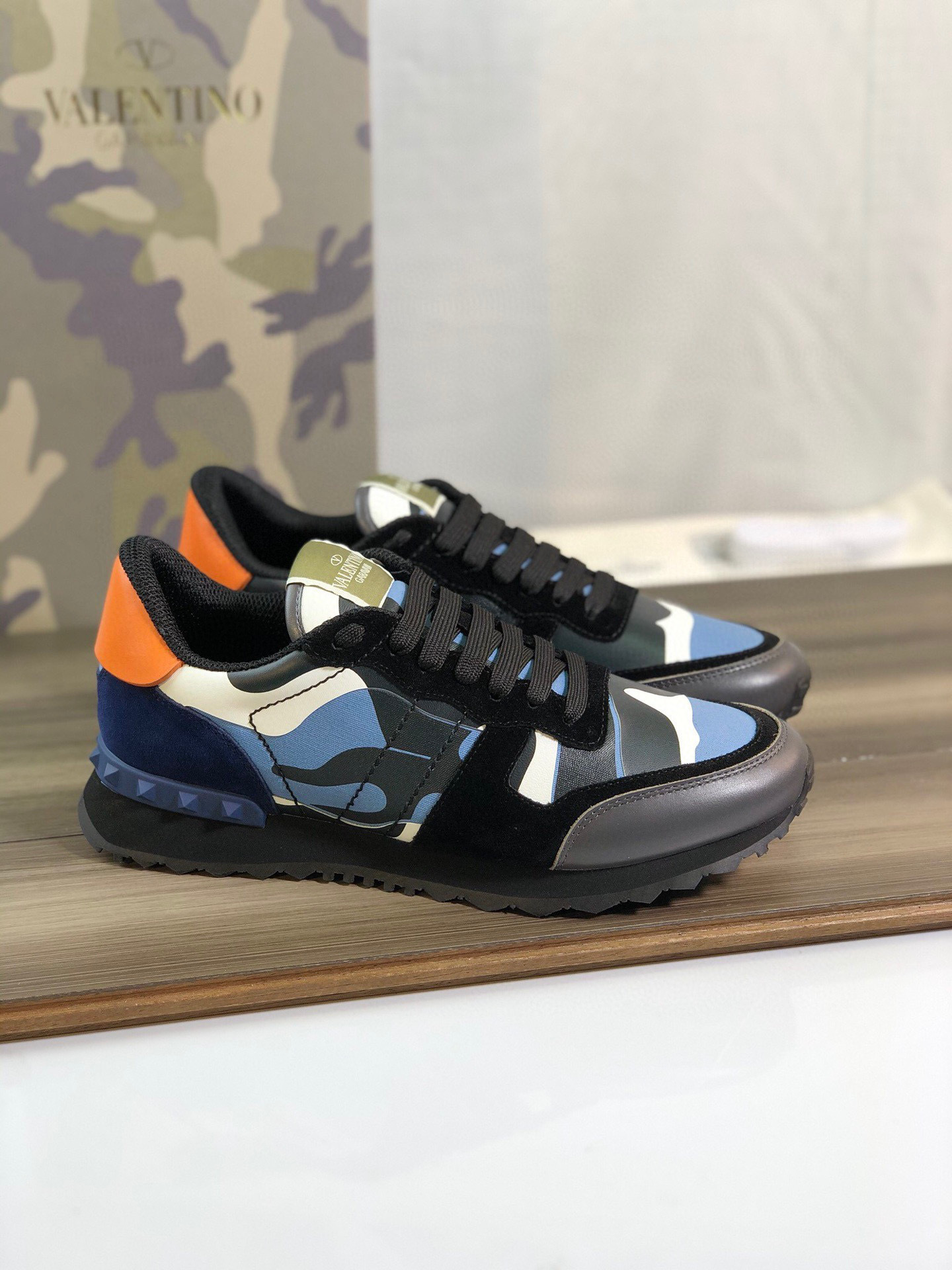 valentino camo sneakers size 38-44 - Image 8