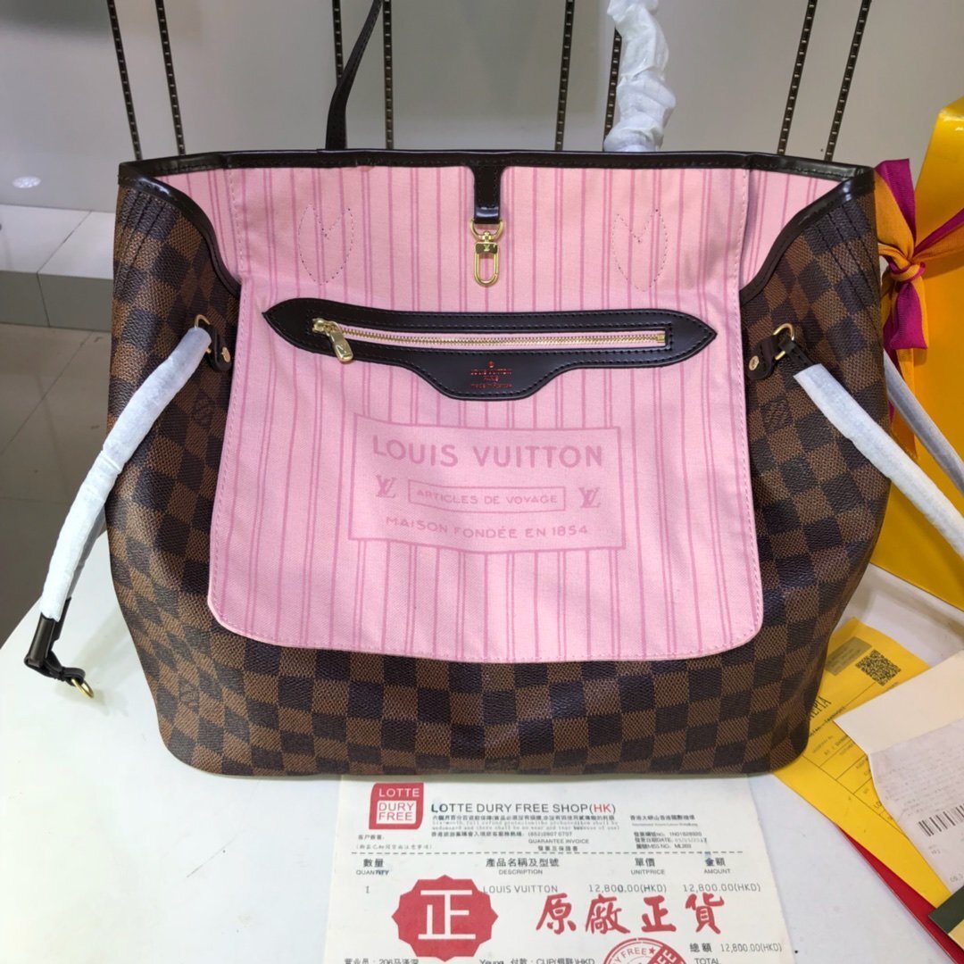 louis vuitton damier ebene tote bag 40/32,118091/081 - Image 8